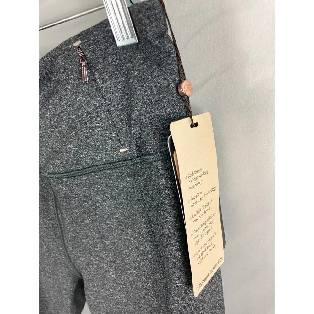 NWT Calia Essential High Rise Bermuda Biker Shorts Grey Size Small